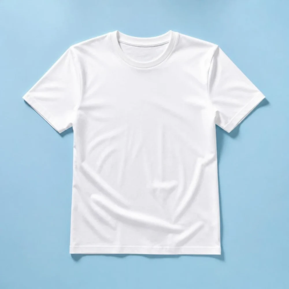 เสื้อยืดคอตตอน 100%